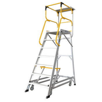 移动型铝合金平台梯
